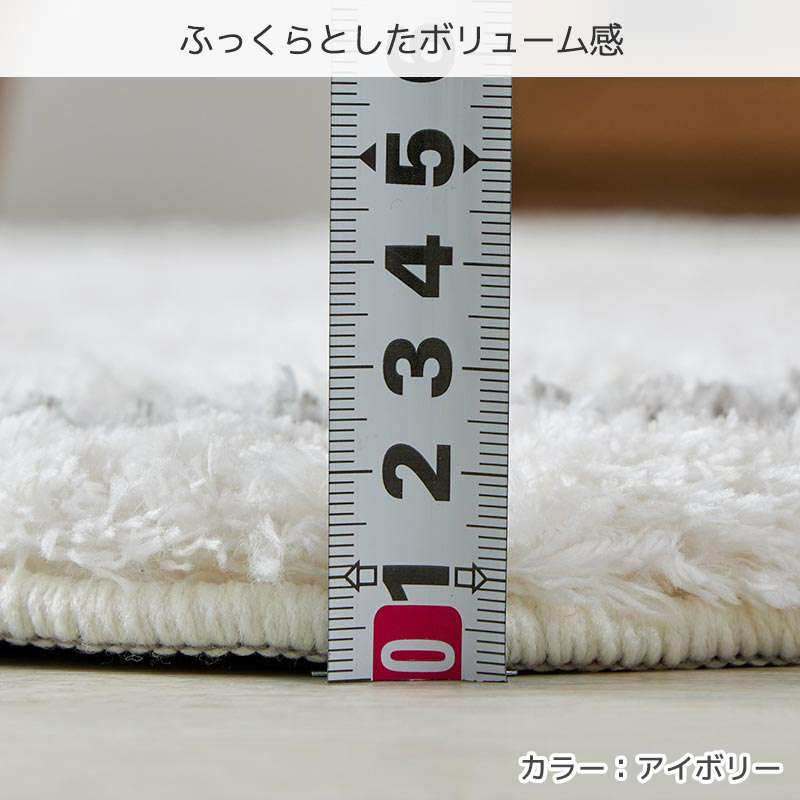 グラムスタイル 玄関マット マット シャギー 洗える ふわふわ 北欧