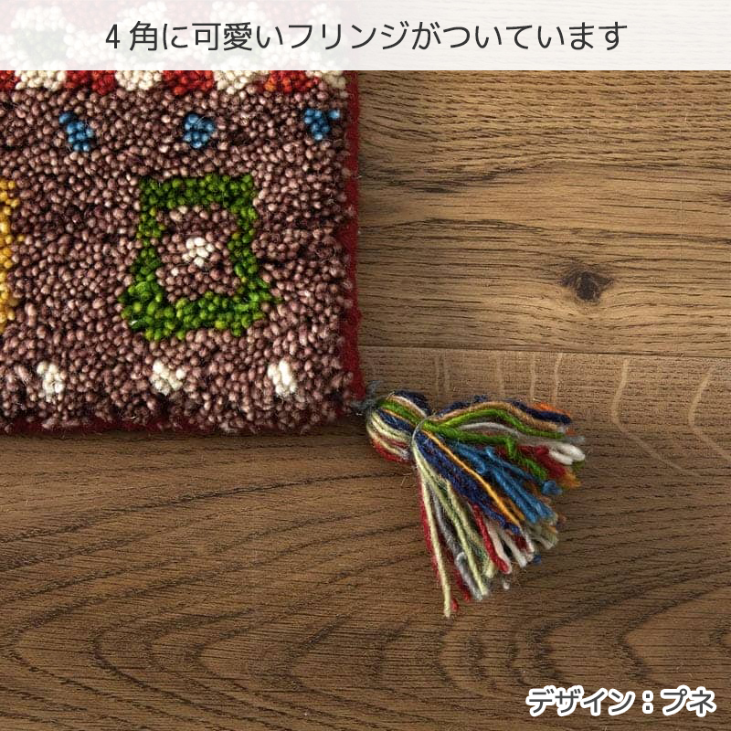 ギャベ ギャッベ ラグ 絨毯 1畳 玄関マット 手織り ギャベ絨毯 ギャッベ絨毯 アジアン / エスニック 80×140 cm | グラムスタイル | 18