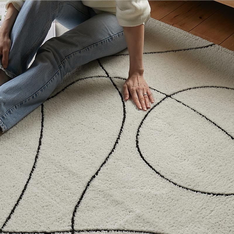 モロッカン風ラグ ロンバス