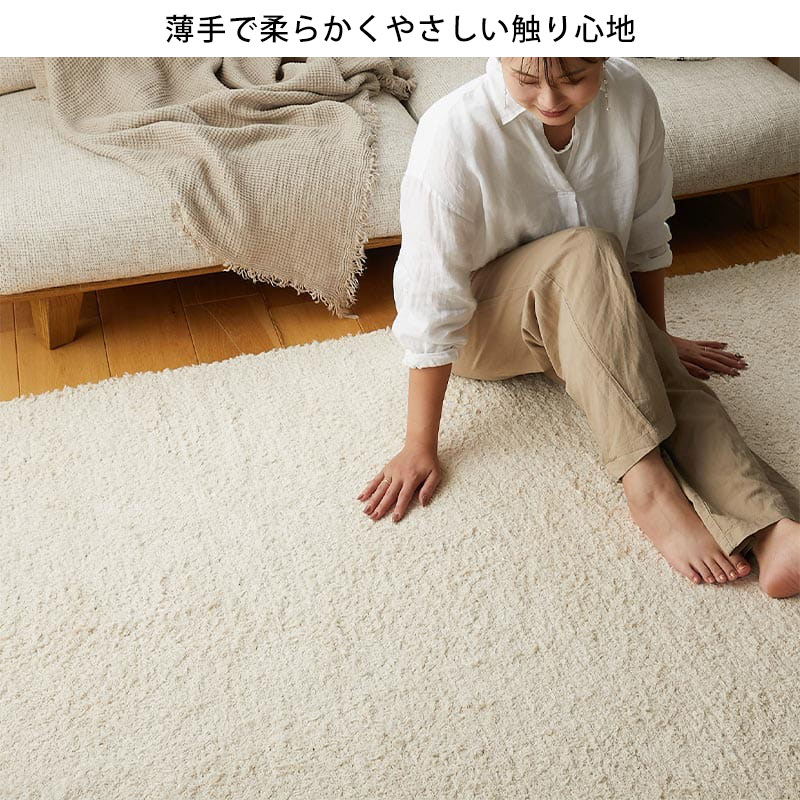 グラムスタイル 在庫処分 特価 ラグ ラグマット カーペット 綿 2畳 190