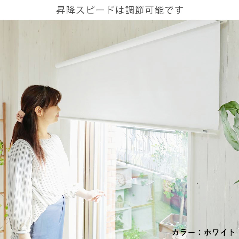 グラムスタイル ロールスクリーン 遮光 つっぱり プルコード式 賃貸