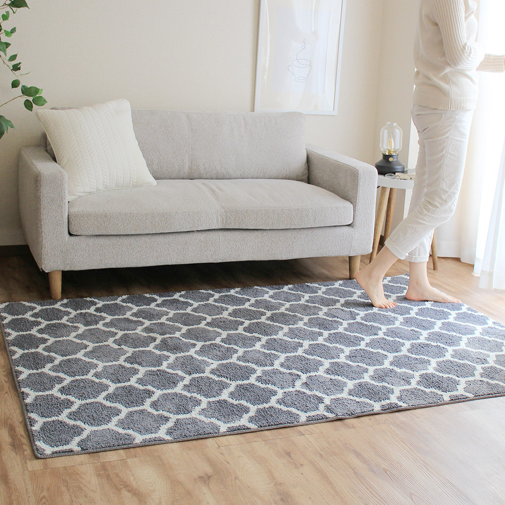 ラグ カーペット 長方形 洗える ラグマット 絨毯 北欧風 おしゃれ 床