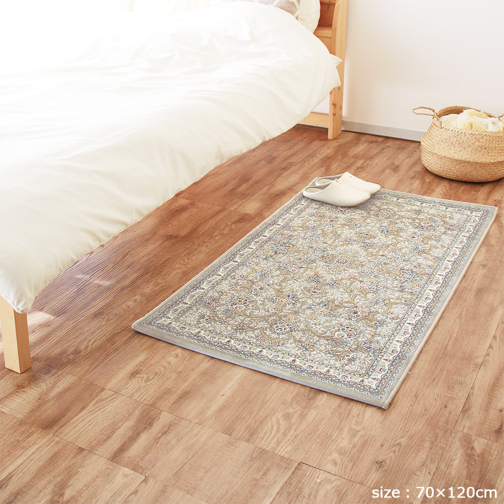 玄関マット 60×90cm 70×120cm 大きめ トルコ製 高級感 室内 屋内