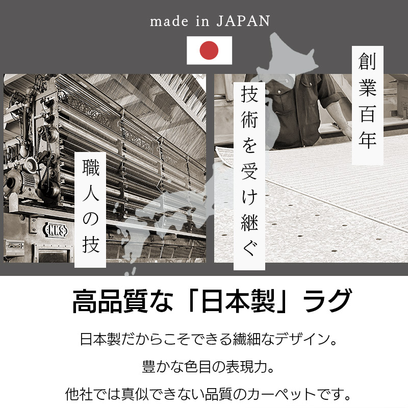 日本製カーペット 352×352cm 8畳 花粉対策 抗菌 防臭 絨毯 床暖房 ホットカーペット対応 ウイルスプロテクト / メーカー直送 yh 爆買_7