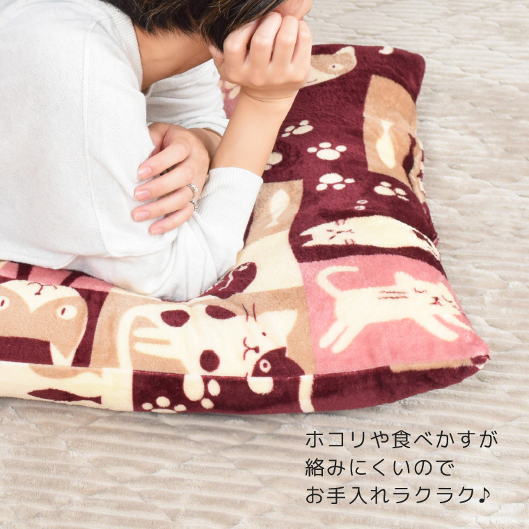 長座布団 120 ロングクッション 約68×120cm ごろ寝 お昼寝 マット 座椅子 クッション ソファ ゴロ寝 かわいい おしゃれ