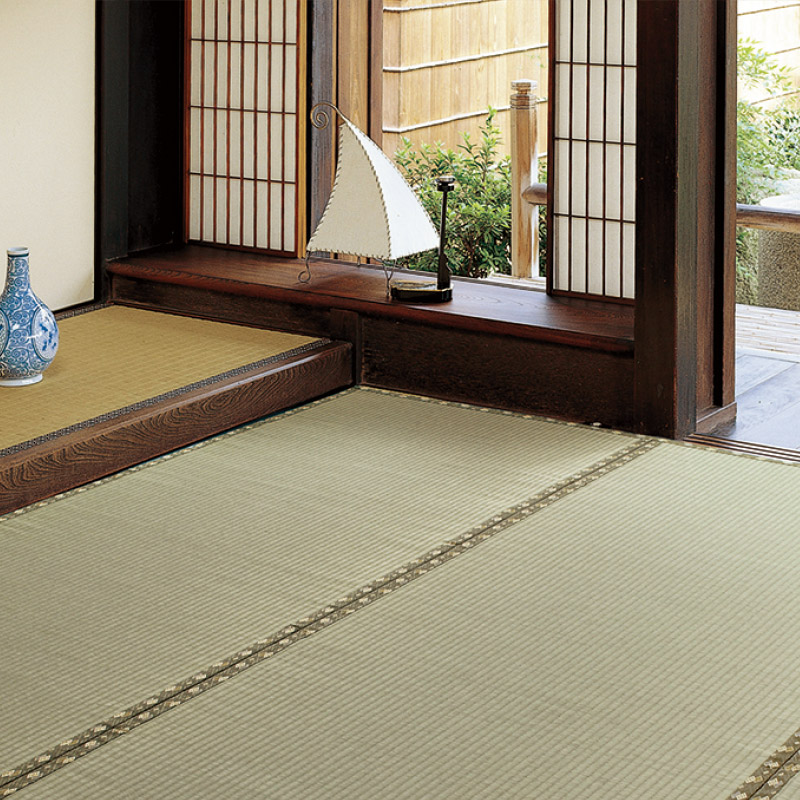 カーペット い草 8畳 8帖 352×352cm 畳の上に敷くもの ござ 国産 いぐさ 江戸間 関東間 田舎間 五八間 58間 上敷き 琥珀