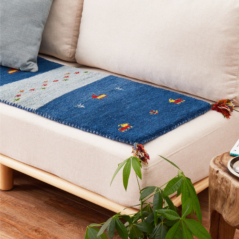 HAGiHARA（萩原） ギャベ ギャッベ 玄関マット 室内マット マット 40