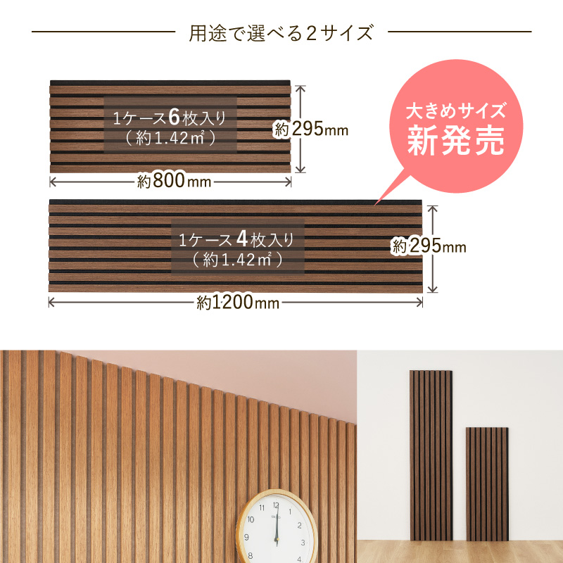 吸音パネル 吸音材 賃貸 DIY 壁 パネル 装飾 腰壁 繰り返し使える 木材 おしゃれ インテリア 吸音ボード 騒音対策 イパネッラ黒_12