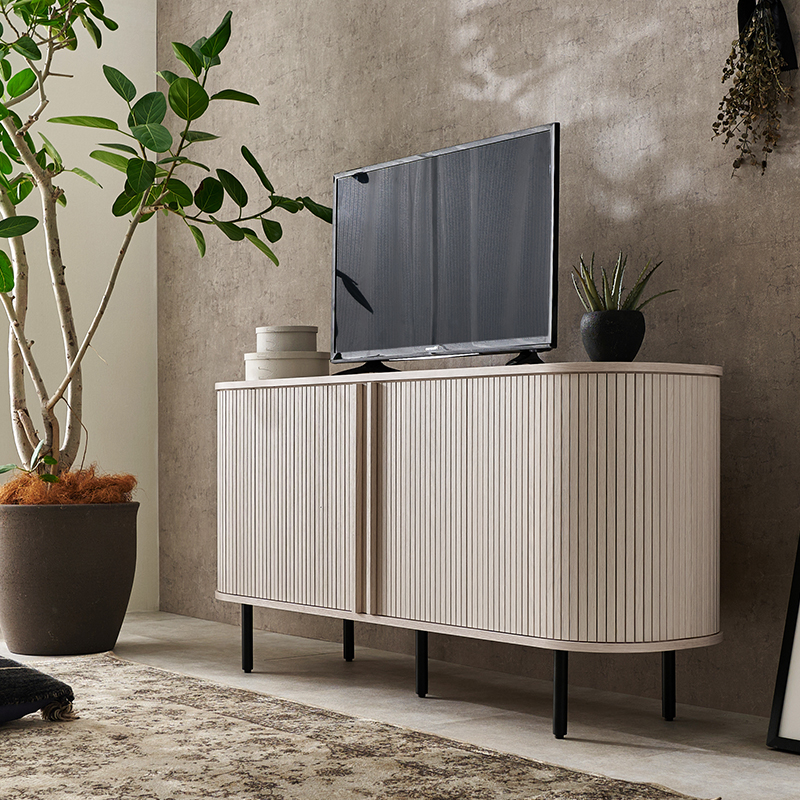 HAGiHARA（萩原） テレビ台 ハイタイプ おしゃれ テレビボード 収納 TV