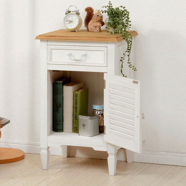 HAGiHARA（萩原） サイドチェスト 幅40cm 完成品 ミニチェスト