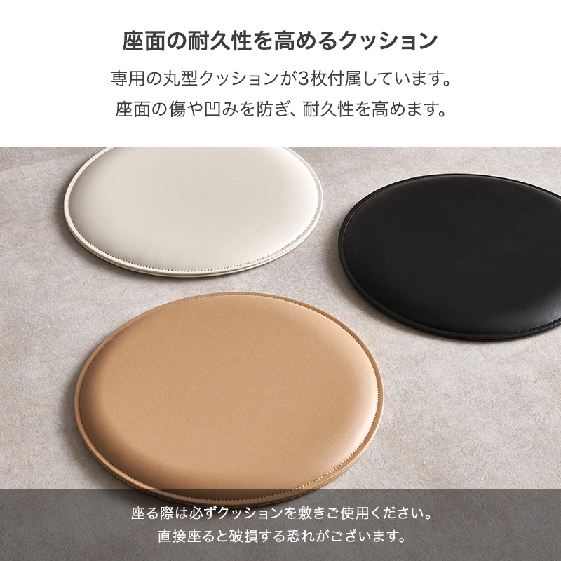 ベンチ 収納 椅子 おしゃれ クッション 折りたたみ チェア アコーディオン椅子 ペーパーチェア 紙製 アコーディオンベンチ 3人掛け アコ_7