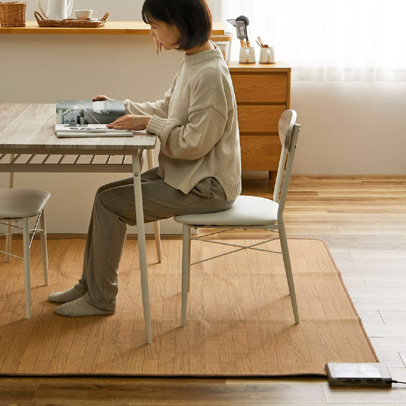 ホットカーペット 本体 3畳 195×235cm 日本製 暖房面切り替え 6