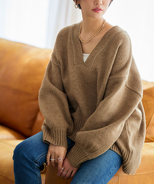 RUIRUE BOUTIQUE レディース ニット プルオーバー トップス RUIRUE BOUTIQUE レディース ニット プルオーバー トップス