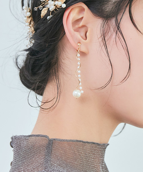 RUIRUE BOUTIQUE イヤリング アクセサリー 結婚式 パーティー