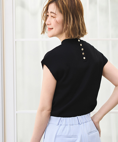 RUIRUE BOUTIQUE レディース UVカット ニットトップス