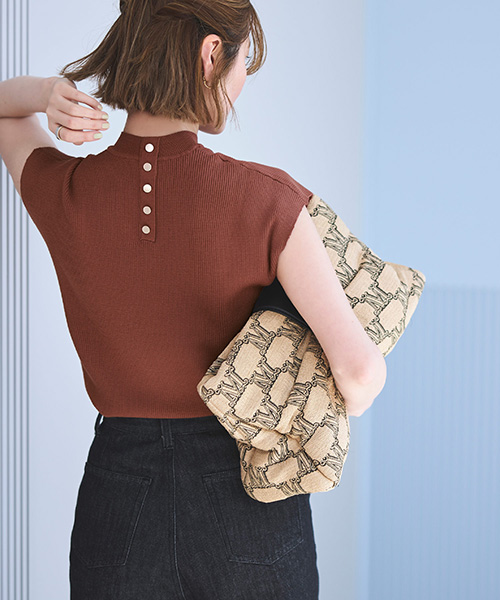 RUIRUE BOUTIQUE レディース UVカット ニットトップス