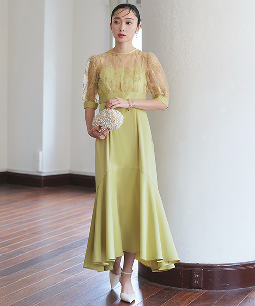 RUIRUE BOUTIQUE パーティードレス 2点セット 結婚式 ロング