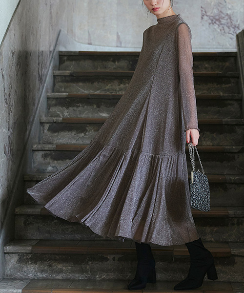 RUIRUE BOUTIQUE パーティードレス 結婚式 ロングワンピース