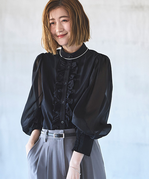 RUIRUE BOUTIQUE（ルイルエブティック） レディース 長袖ブラウス 