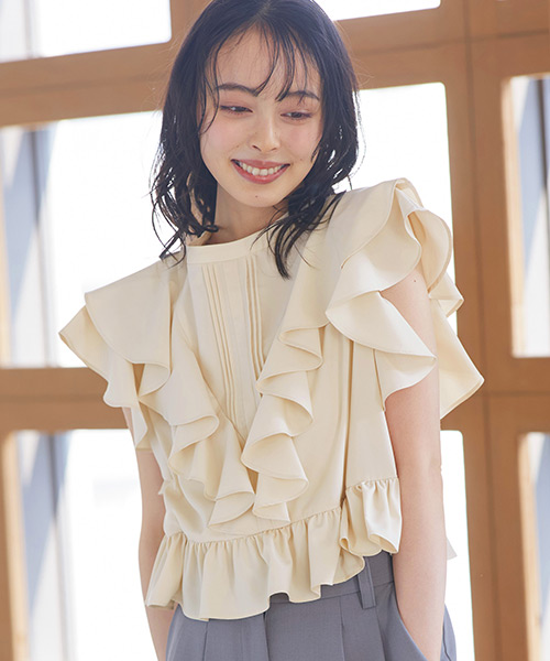 RUIRUE BOUTIQUE（ルイルエブティック） レディース 半袖 ブラウス