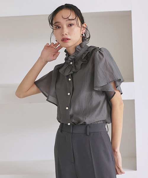 RUIRUE BOUTIQUE（ルイルエブティック） レディース 半袖 ブラウス