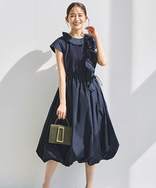 KANEKO ISAO レトロ モード メルヘン ガーリー古着 ロングワンピース RUIRUE BOUTIQUE レディース ワンピース ロングワンピ バルーン