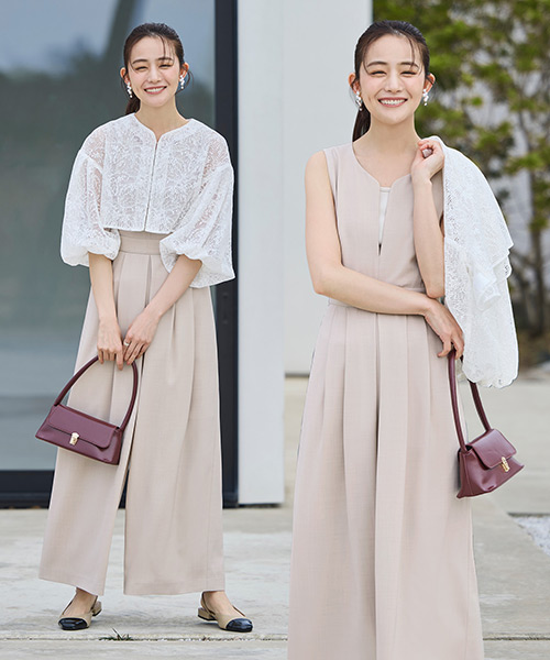 Lady セットアップ RUIRUE BOUTIQUE レディース セットアップ カーディガン