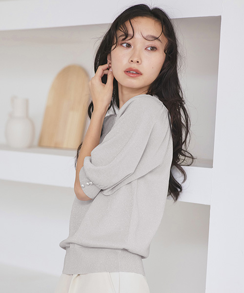 RUIRUE BOUTIQUE レディース サマーニット プルオーバー