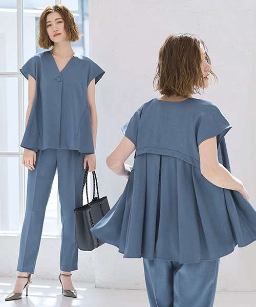 RUIRUE BOUTIQUE パンツセットアップ RUIRUE BOUTIQUE レディース セットアップ パンツ ブラウス