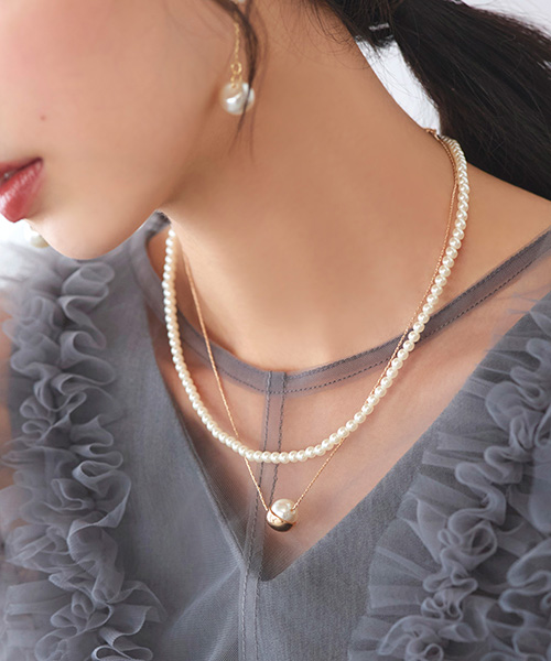 RUIRUE BOUTIQUE（ルイルエブティック） レディース パール ネックレス
