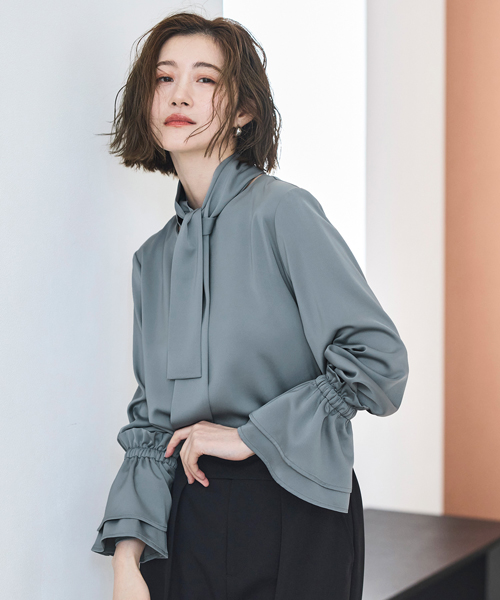 RUIRUE BOUTIQUE（ルイルエブティック） レディース ボウタイブラウス