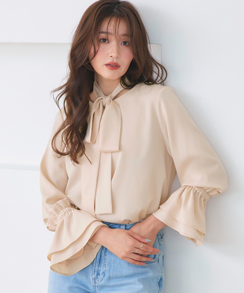 RUIRUE BOUTIQUE（ルイルエブティック） レディース ボウタイブラウス