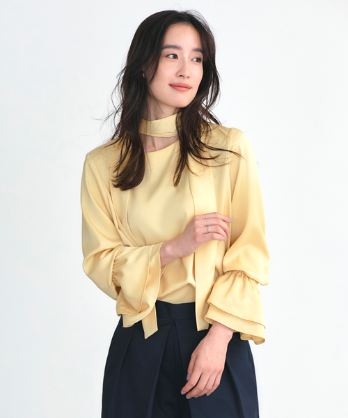 RUIRUE BOUTIQUE（ルイルエブティック） レディース ボウタイブラウス 