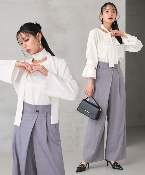RUIRUE BOUTIQUE（ルイルエブティック） レディース ボウタイブラウス
