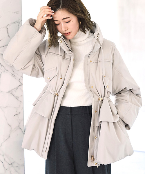 ルイルエブティック　ダウンコート ショートダウン　RUIRUE BOUTIQUE RUIRUE BOUTIQUE（ルイルエブティック） レディース ショートダウン