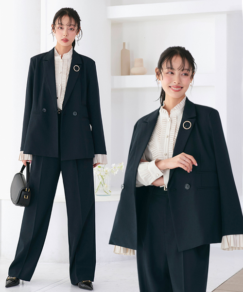 RUIRUE BOUTIQUE（ルイルエブティック） レディース ママスーツ パンツ