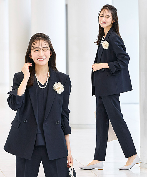 RUIRUE BOUTIQUE（ルイルエブティック） レディース ママスーツ パンツ