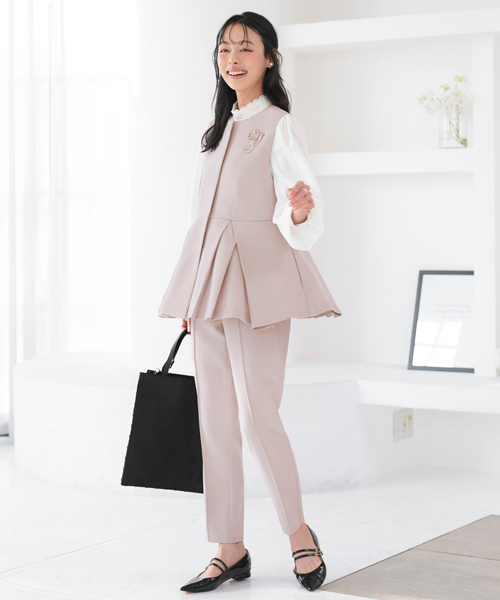 RUIRUE BOUTIQUE（ルイルエブティック） レディース ママスーツ パンツ