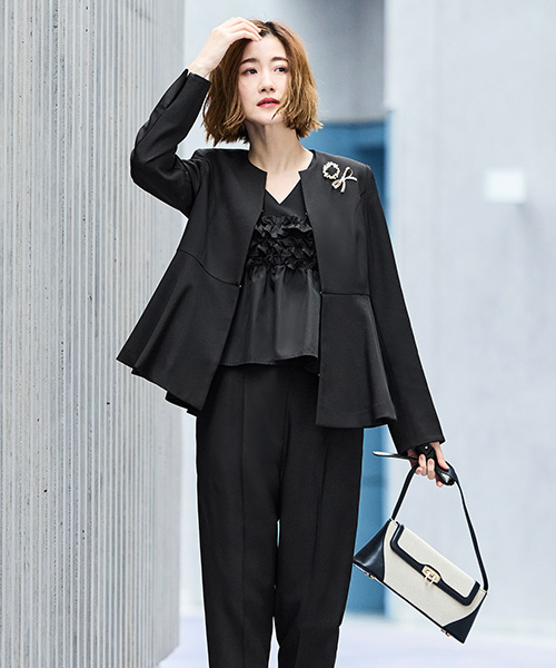 baum und pferdgarten✴︎ジャケット パンツ スーツ RUIRUE BOUTIQUE（ルイルエブティック） レディース ママスーツ パンツ
