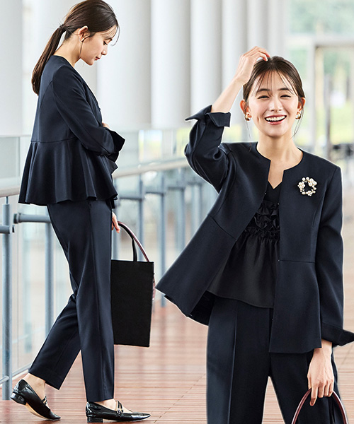 RUIRUE BOUTIQUE（ルイルエブティック） レディース ママスーツ パンツ