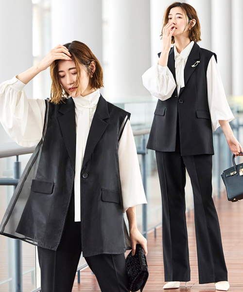 RUIRUE BOUTIQUE（ルイルエブティック） レディース ママスーツ パンツ