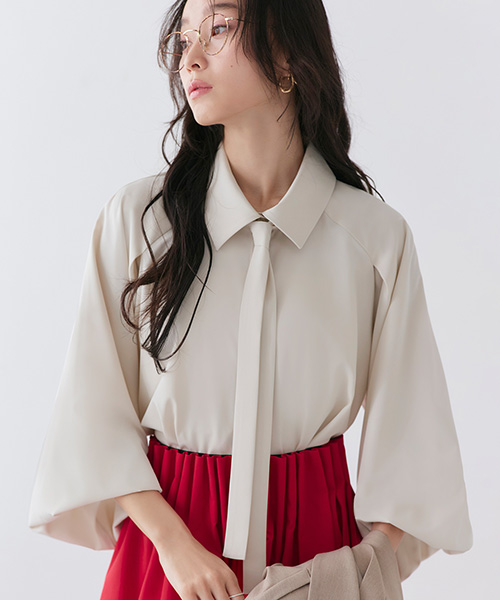 RUIRUE BOUTIQUE（ルイルエブティック） レディース ボウタイブラウス