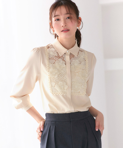 RUIRUE BOUTIQUE（ルイルエブティック） レディース ブラウス 長袖 
