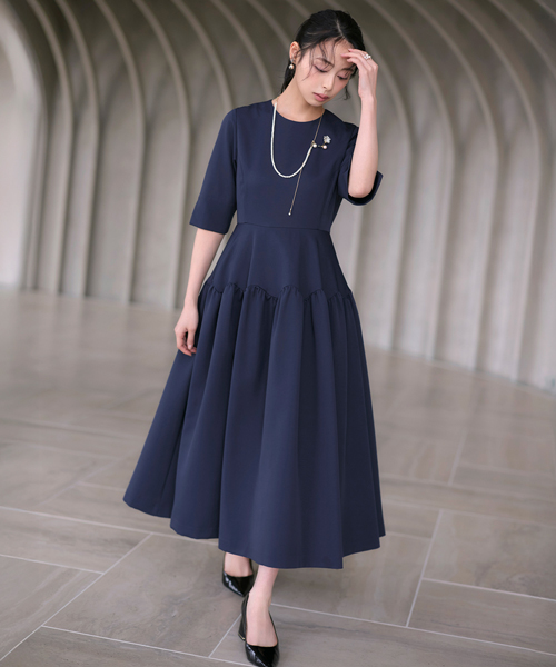 り*の様 結婚式ドレス　ワンピース RUIRUE BOUTIQUE（ルイルエブティック） パーティードレス 結婚式