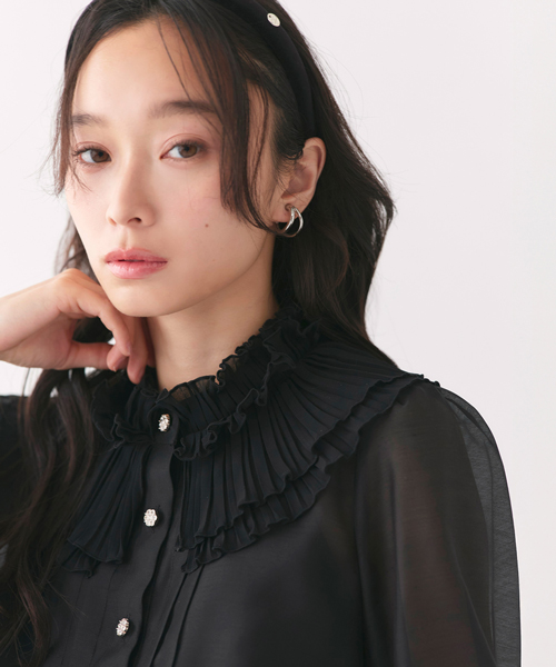 RUIRUE BOUTIQUE（ルイルエブティック） レディース シアーブラウス
