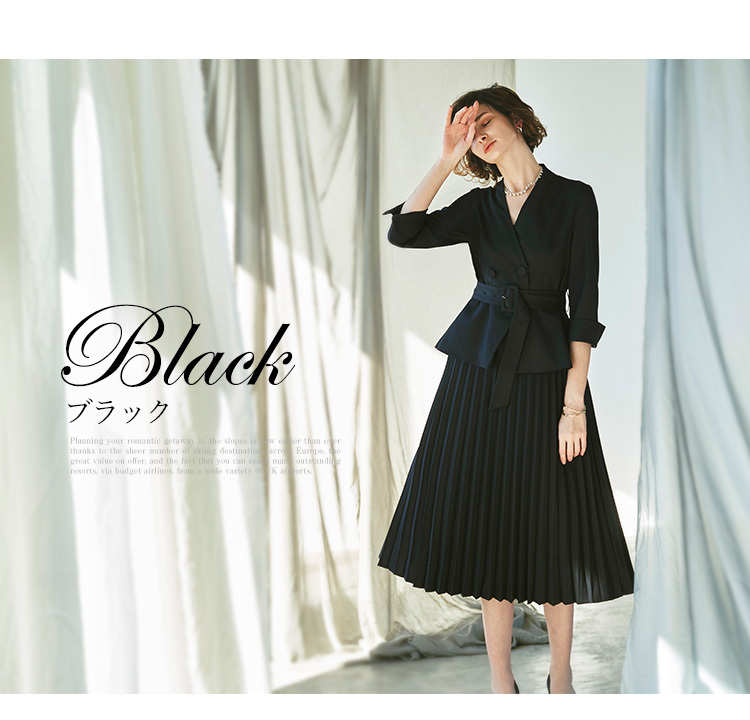 RUIRUE BOUTIQUE セットアップ ツイードジャケット