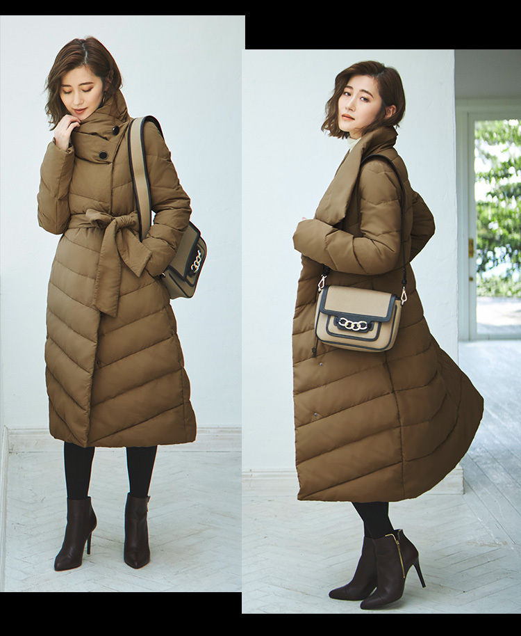 RUIRUE BOUTIQUE ダウンコート レディース ロングコート 洗える RUIRUE BOUTIQUE ダウンコート レディース ロングコート 洗える