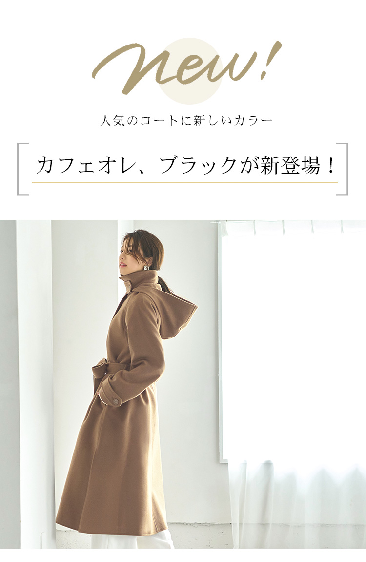 RUIRUE BOUTIQUE レディース ロングコート ウールコート ウール