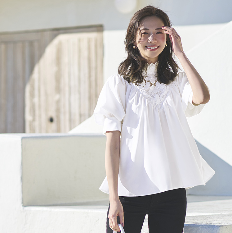 美品】holiday OFFICE リンガーTシャツ　M　半袖　レディース　夏 MONO-MART LADY'S（モノマートレディース）の「ヴィンテージ