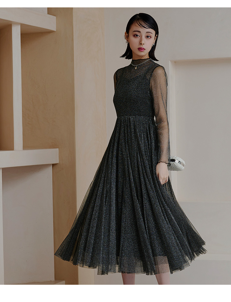 RUIRUE BOUTIQUE パーティードレス 結婚式 ロングワンピース